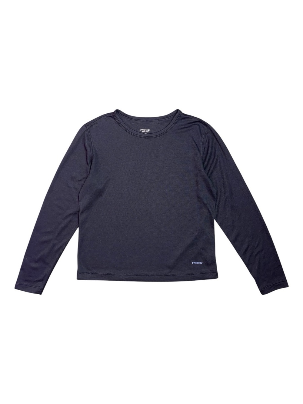 Patagonia Capilene Long Sleeve Base Layer Women’s Small Black Vintage